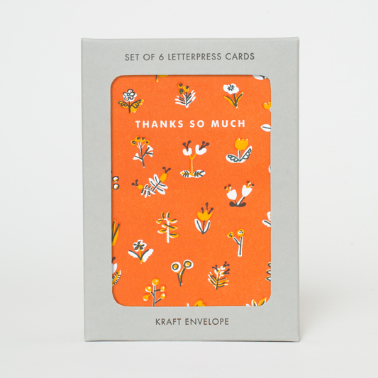 Little Flower Thanks Boxed Cards