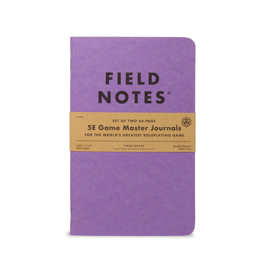 Field Notes 5E Game Master Journals