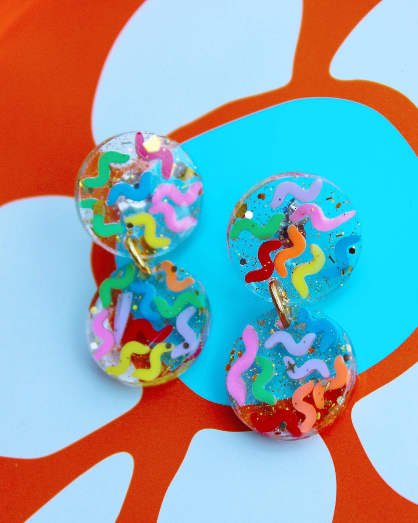 Party Streamers Earrings