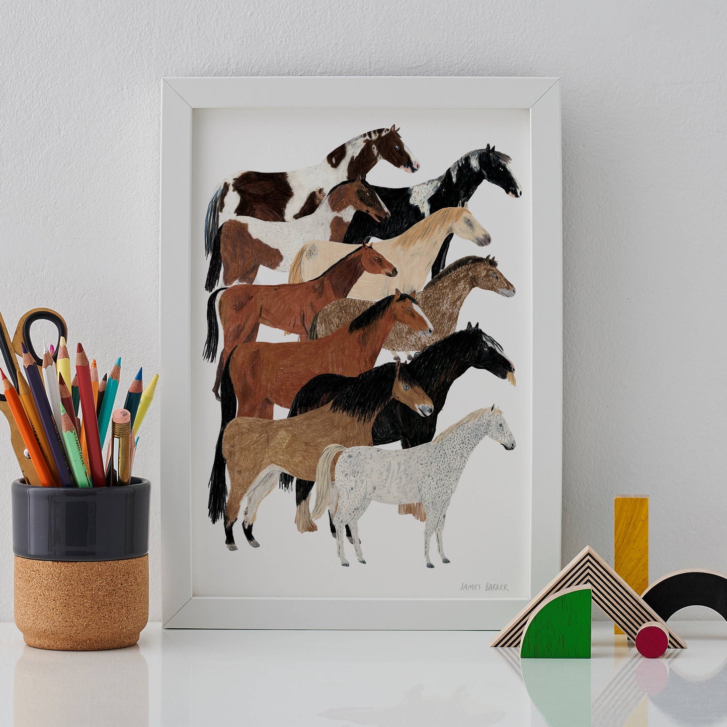 Ponies Print