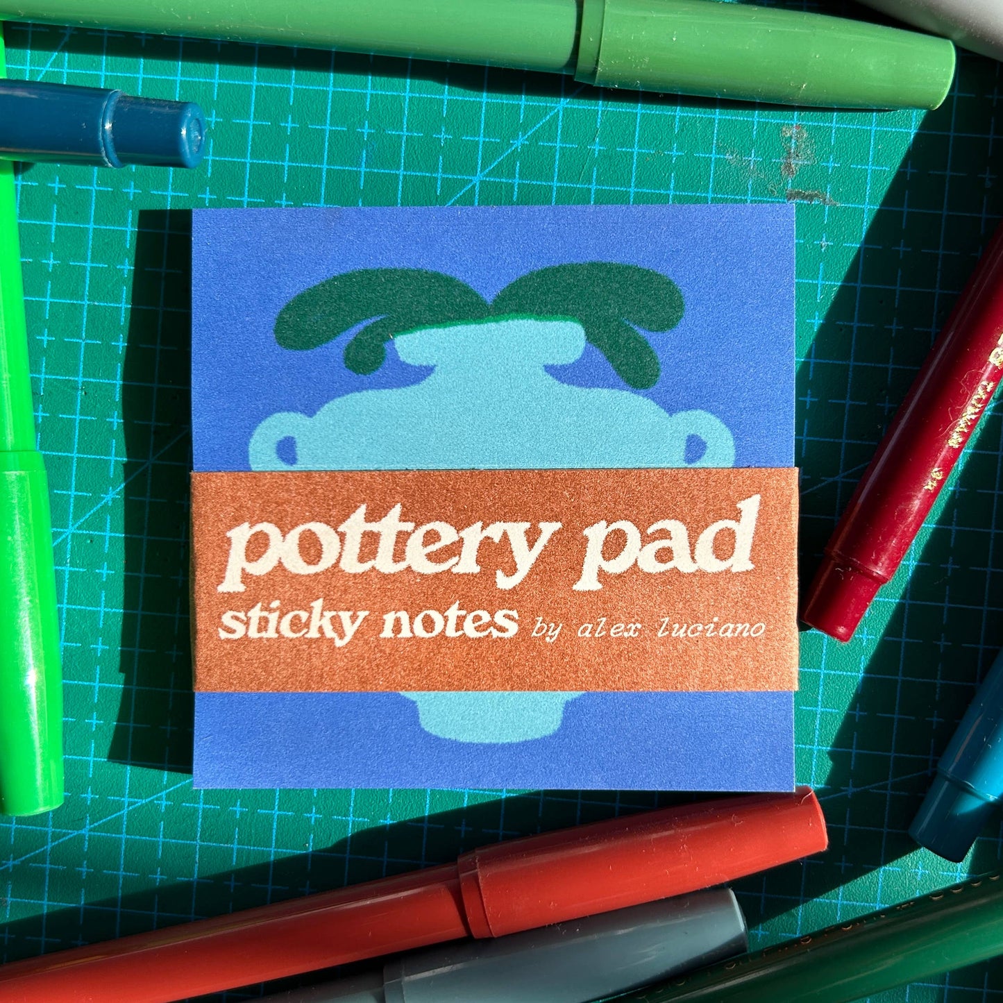 Pottery Sticky Notepad