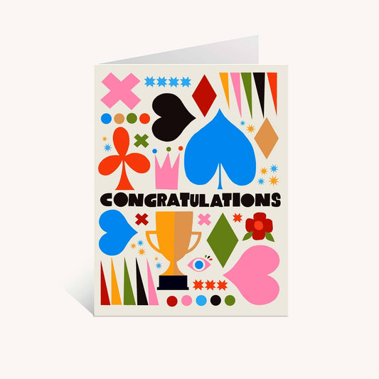 Congratulations Trophy Card