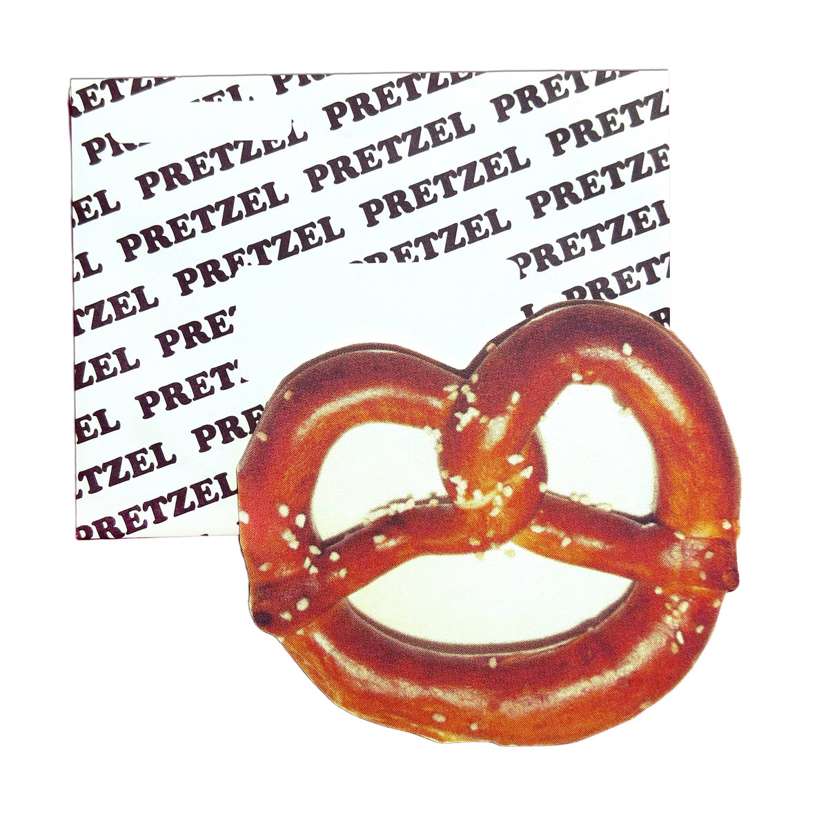 Pretzel Postcard with Envelope