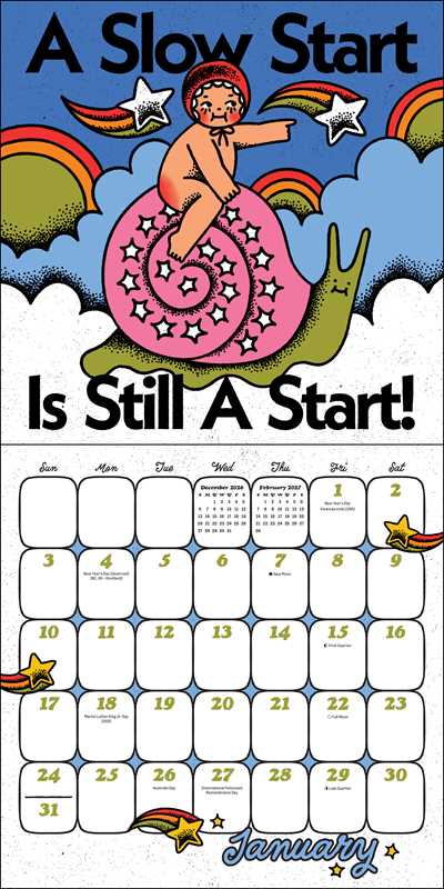 2027 Ren-O-Graphics Wall Calendar with Stickers