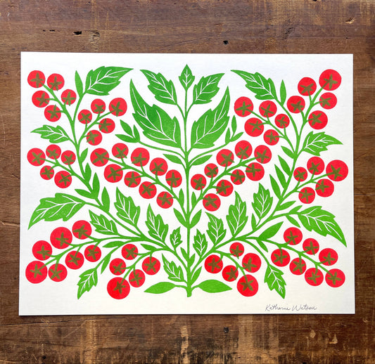 Cherry Tomato print