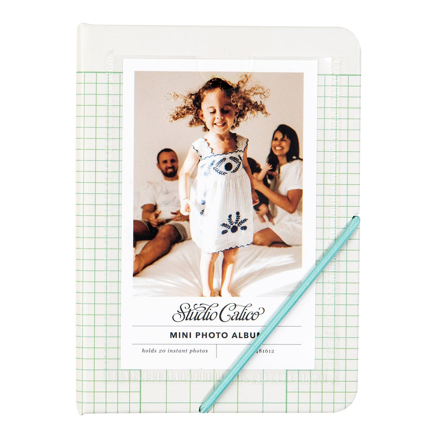 Green Ledger Mini Photo Album