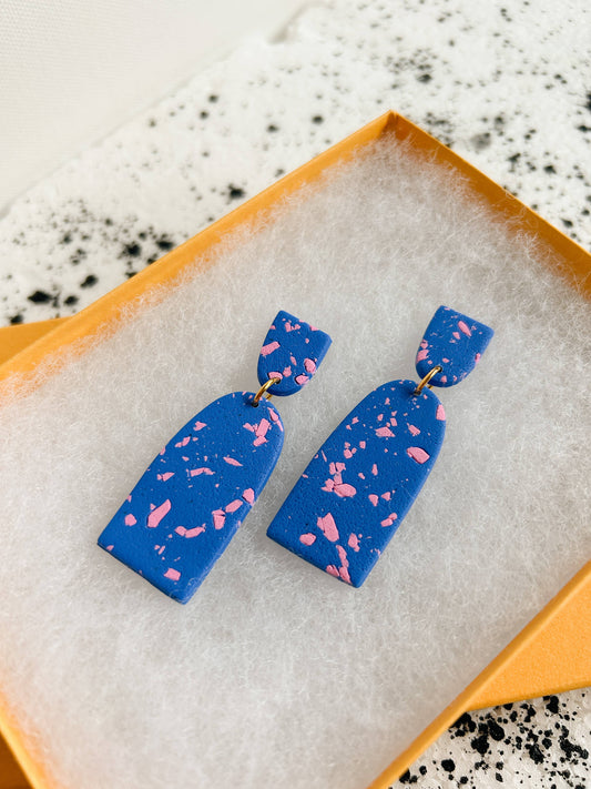 Midnight Speckle Earrings
