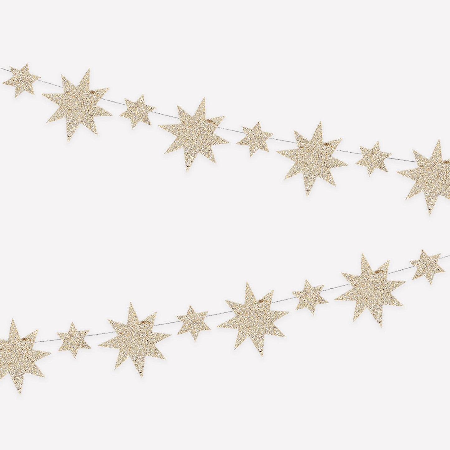 Gold Star Mini Garland