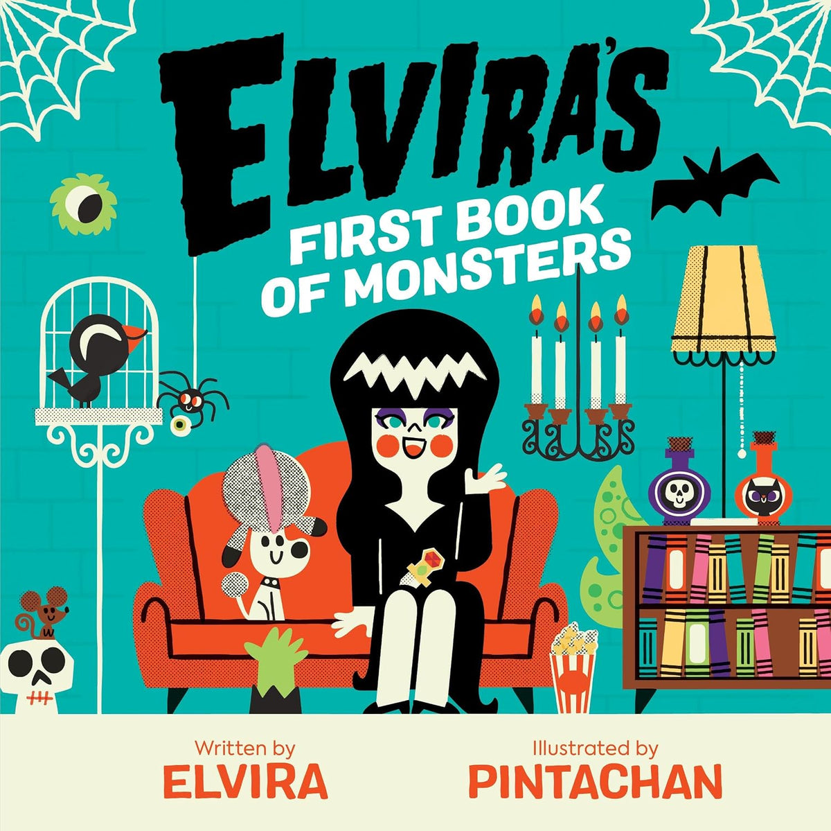 Elvira's First Book of Monsters Board Book