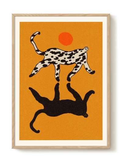 Leopard Shadow print