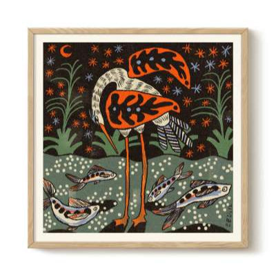 Magic Waterbird print
