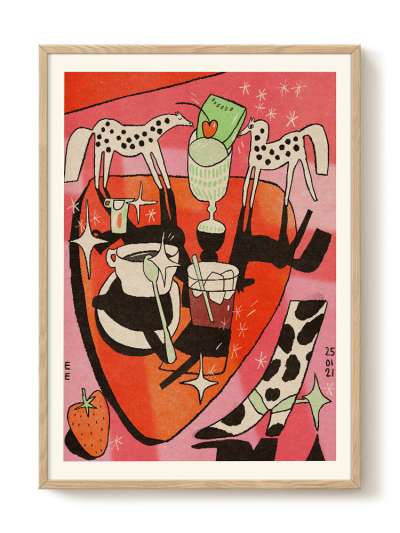 Pink Pony Club print