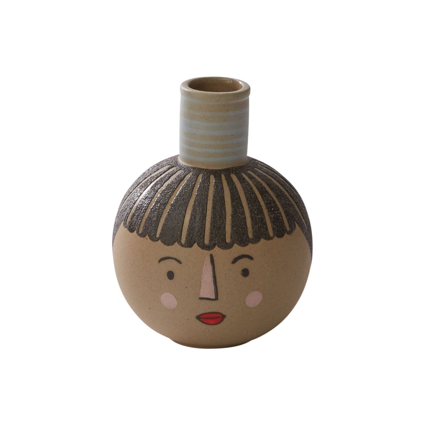 Etta Ceramic Round Bud Vase
