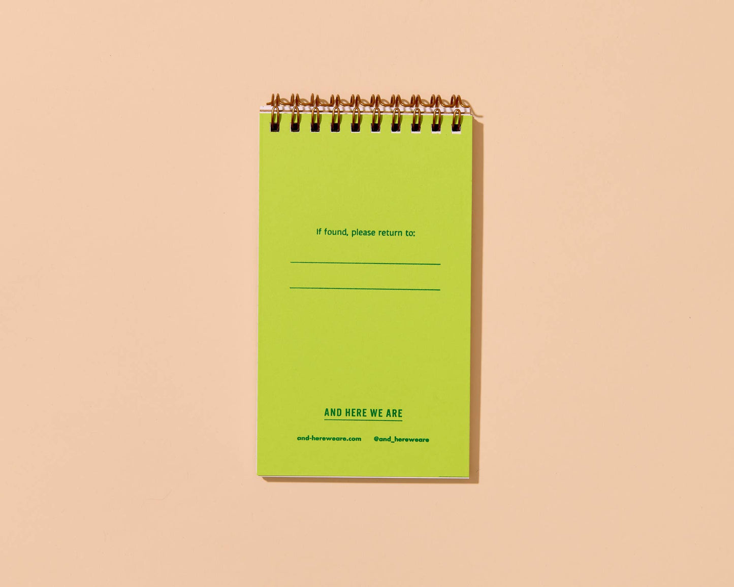 Cross Stitch Rose Letterpress Pocket Spiral Notebook