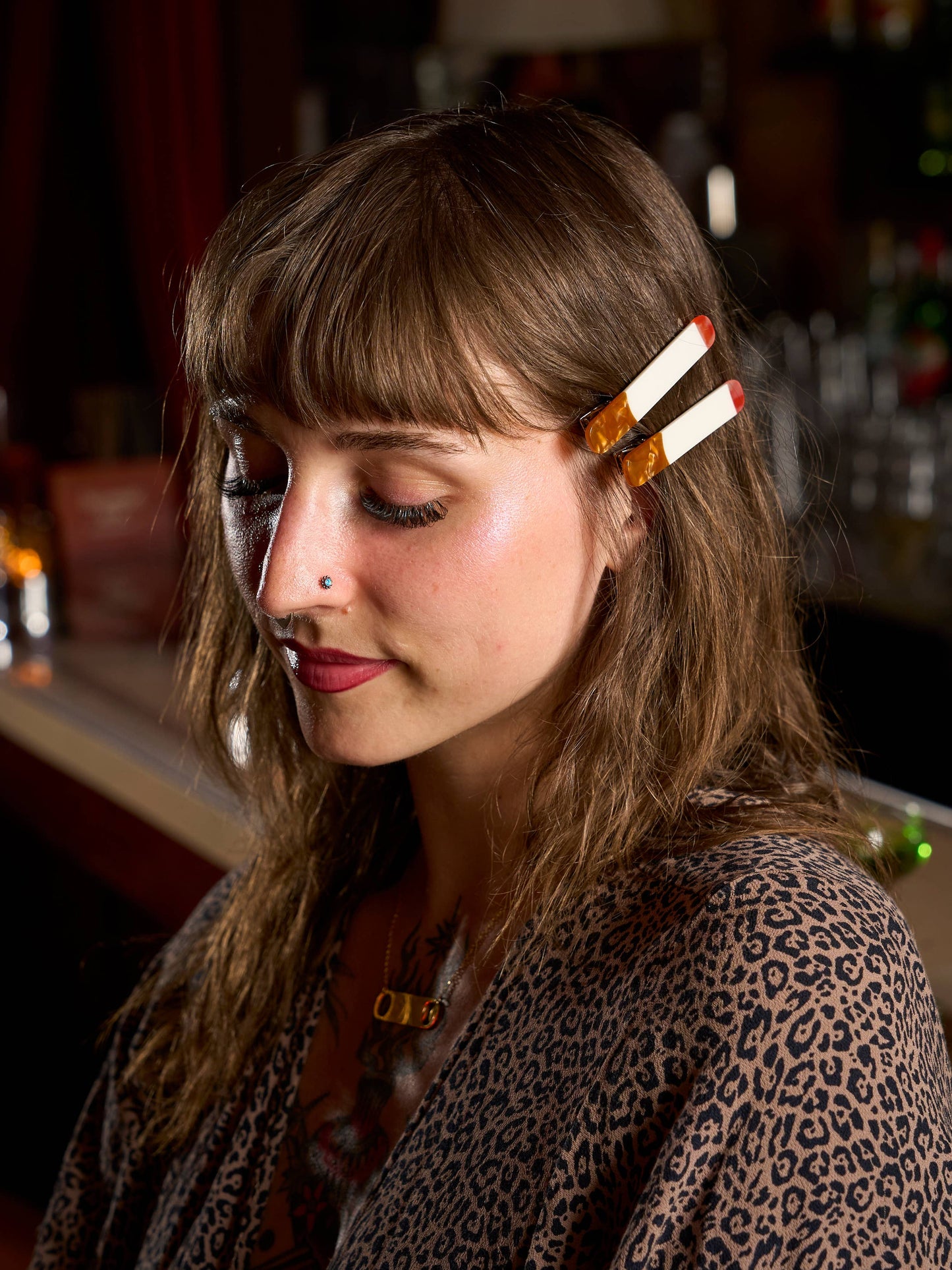 Cigarette Hair Clips