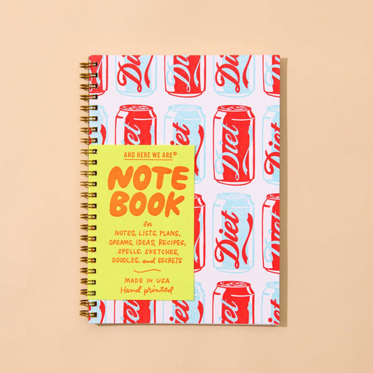 Diet Soda Spiral Notebook
