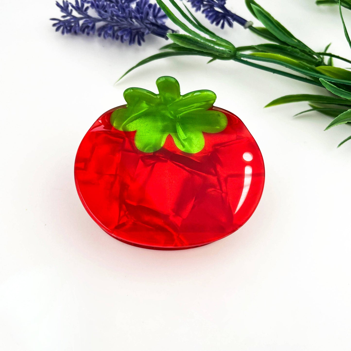 Juicy Tomato Hair Claw