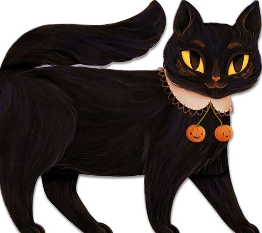 One Black Cat Board Book