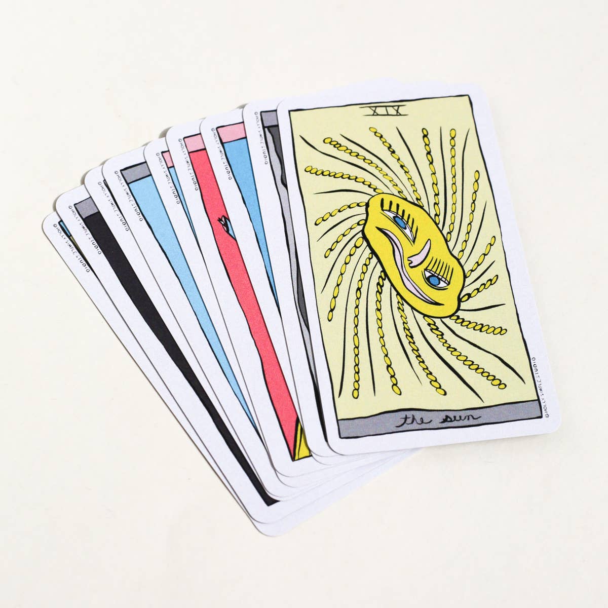 Holly Simple Tarot Deck: Warped Edition