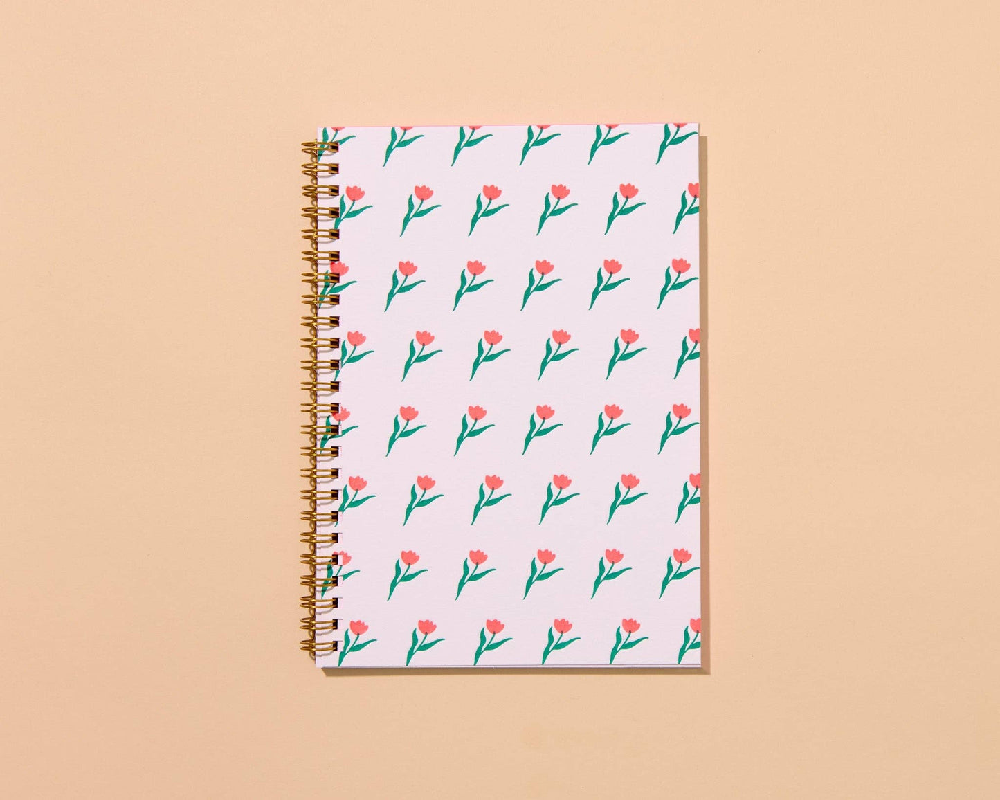 Printemps Tulip Letterpress Spiral Notebook