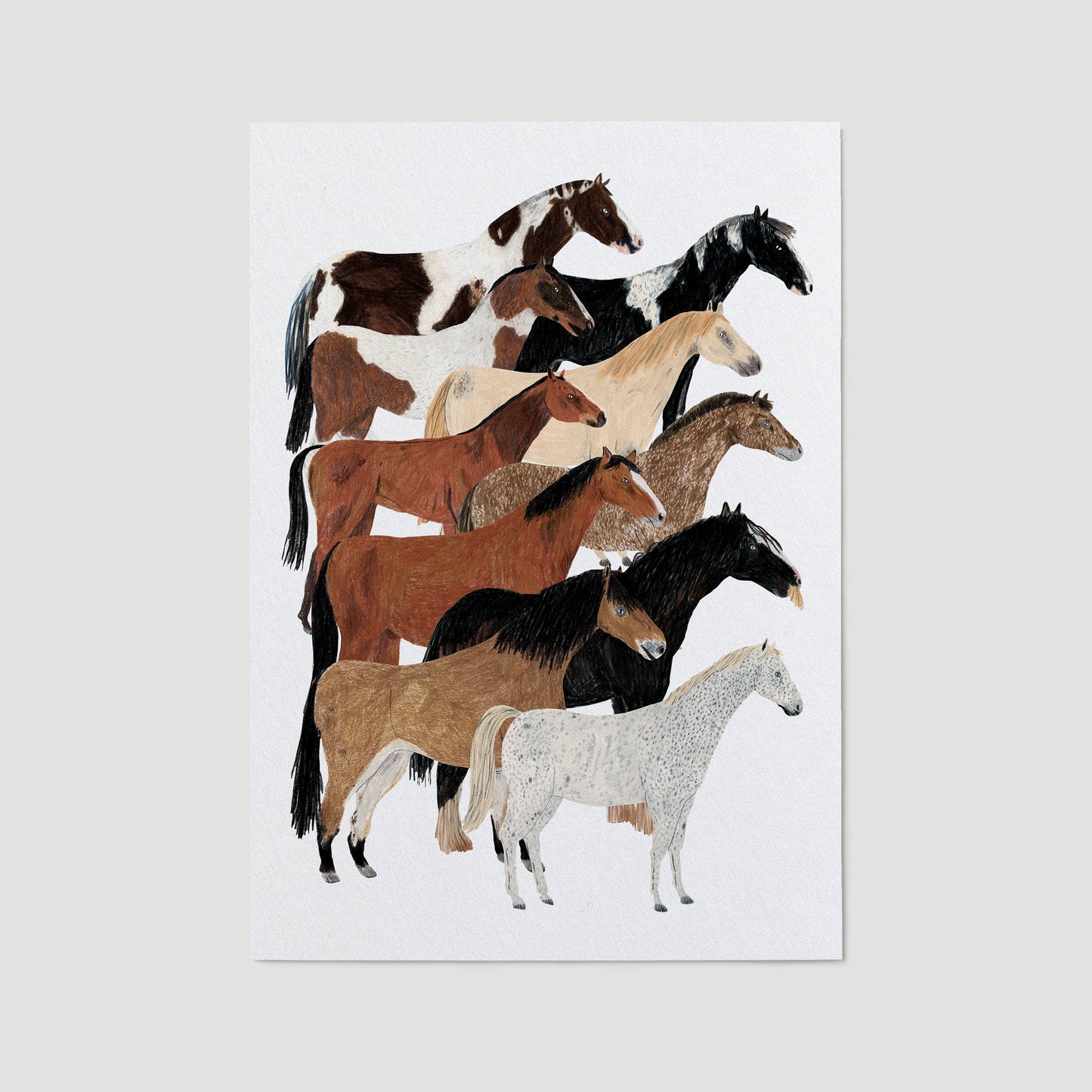 Ponies Print