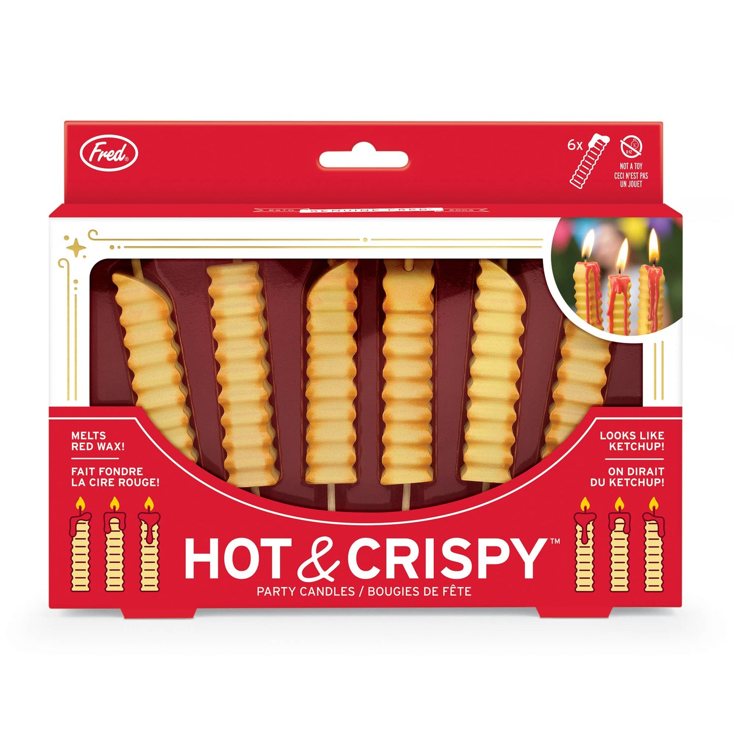Hot and Crispy French Fry Candles Set