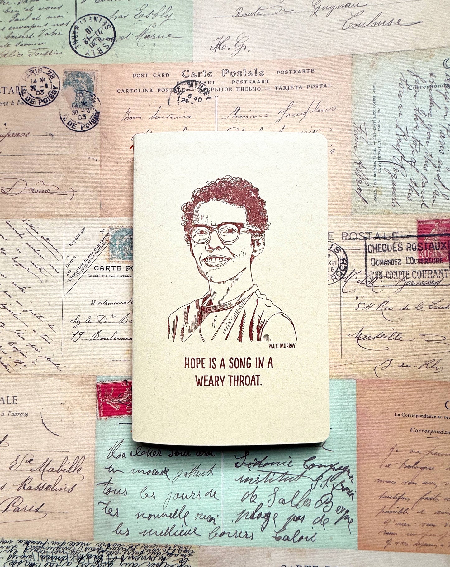Pauli Murray notebook