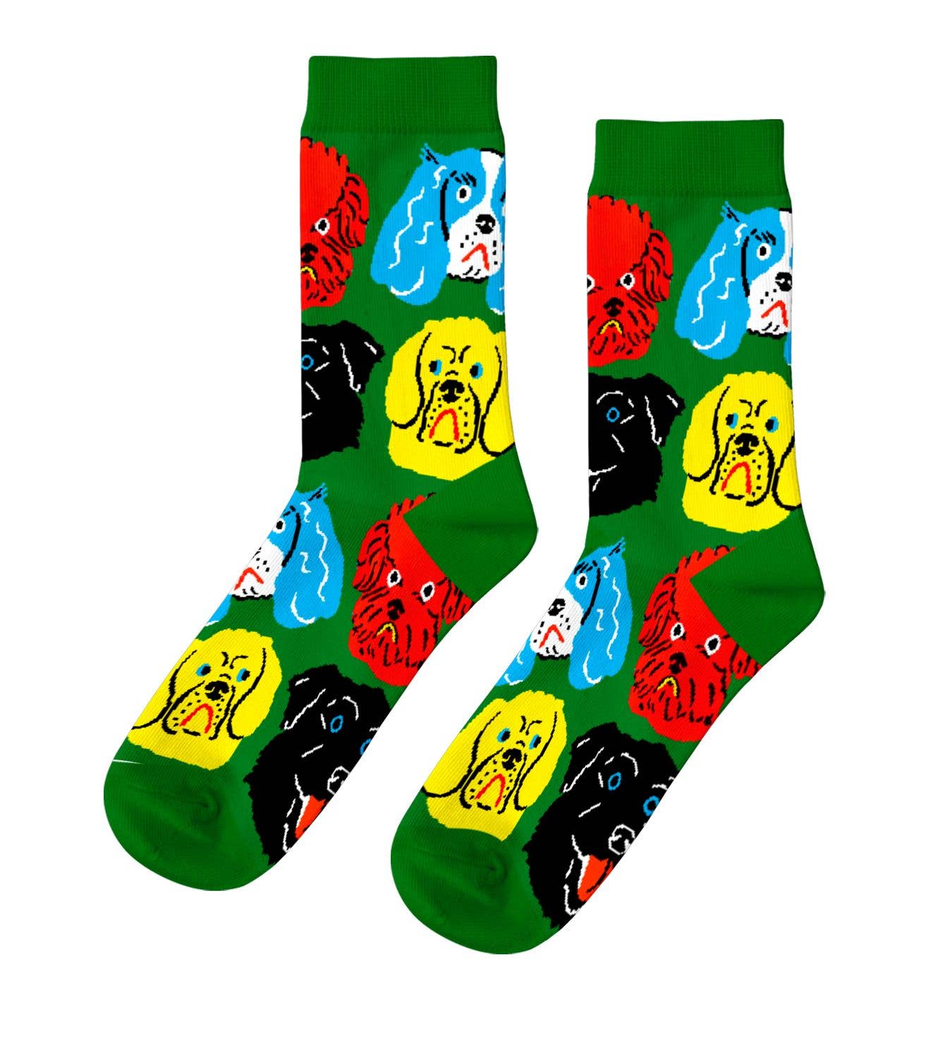 Dogs Large Crew Socks