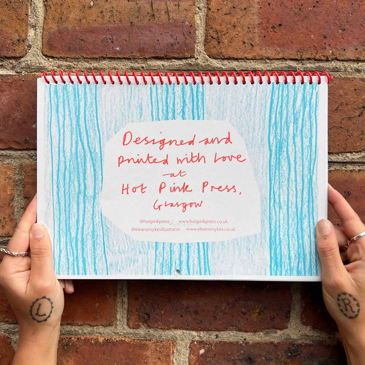 2027 Risograph Illustrated Wall Calendar