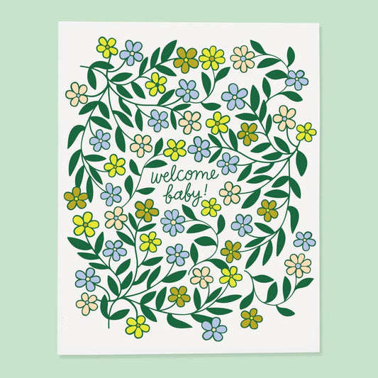 Welcome Baby card
