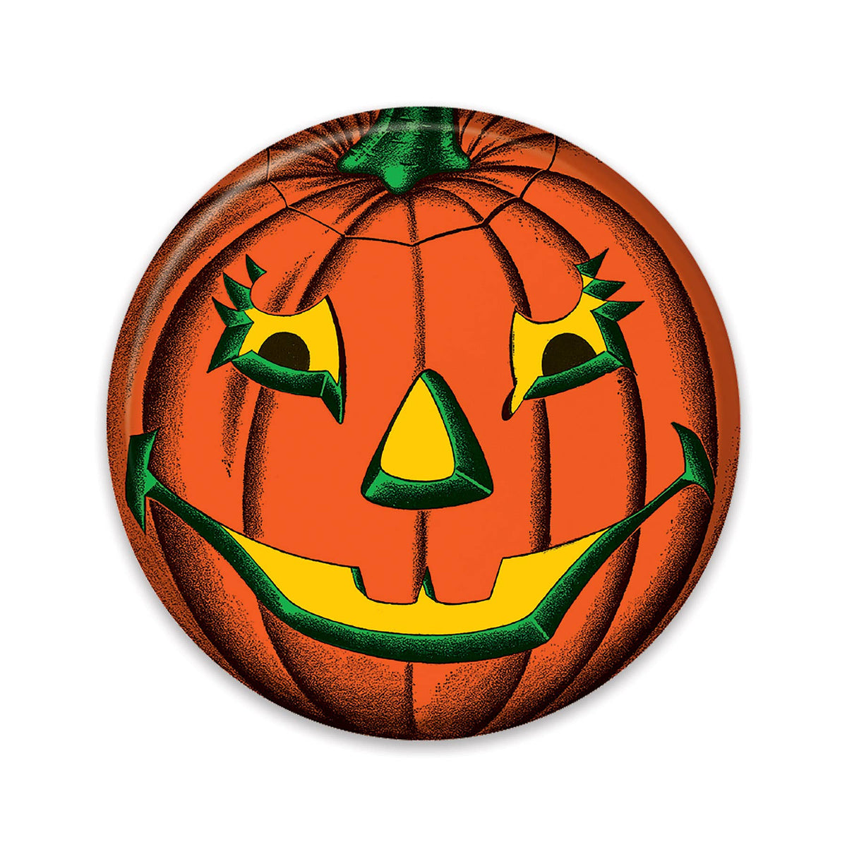 Halloween Jack O Lantern Button