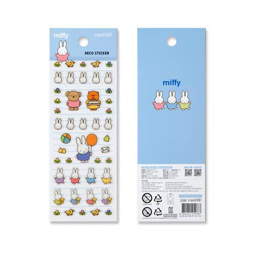 Miffy Deco Sticker Sheets