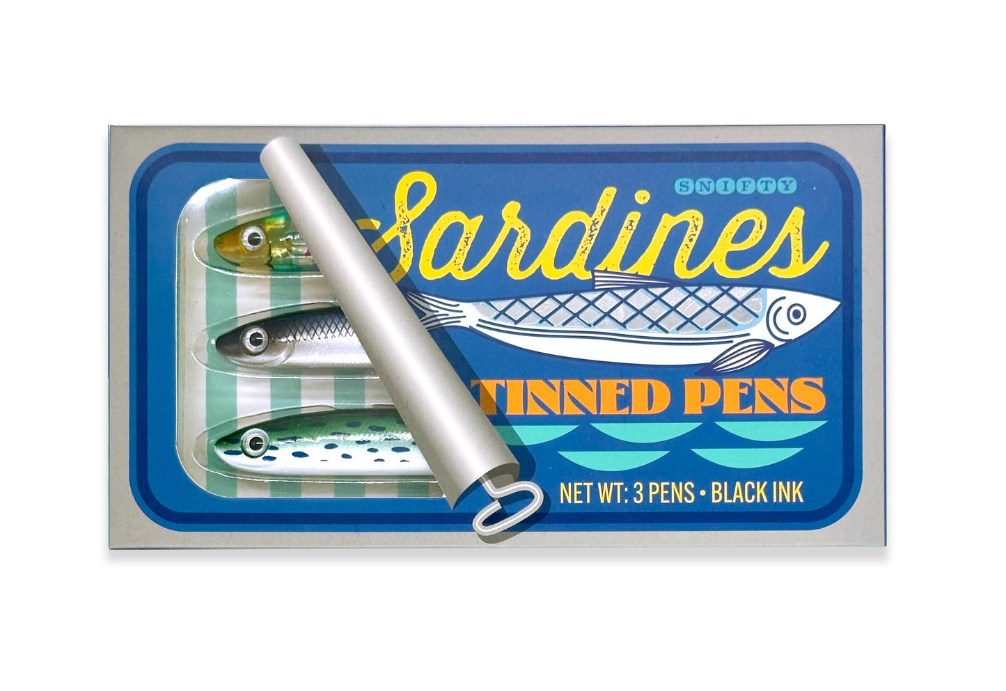 Tinned Fish Pens Set