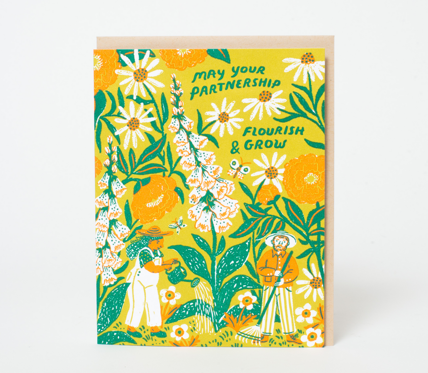 Flourish & Grow Wedding card