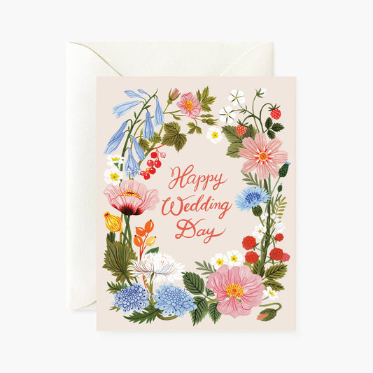 Happy Wedding Day card