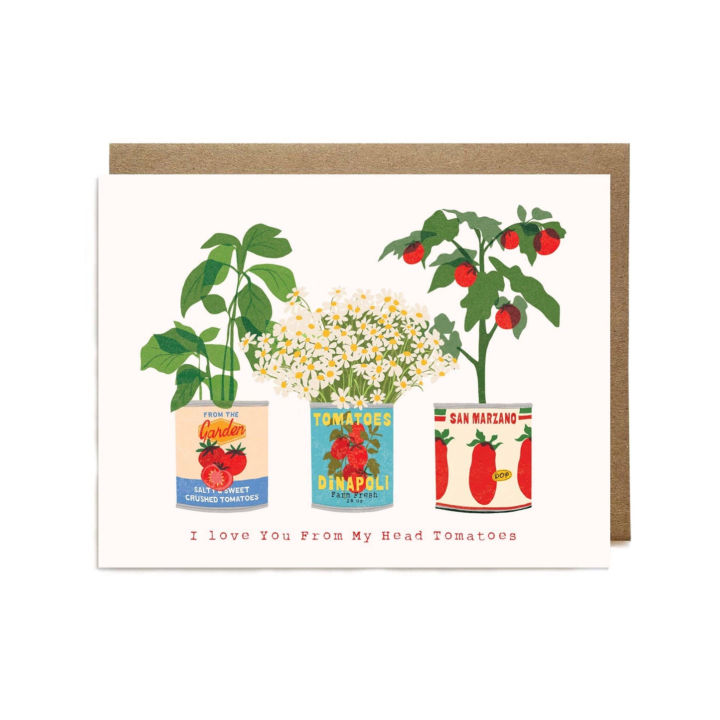Tomato Plant Love card