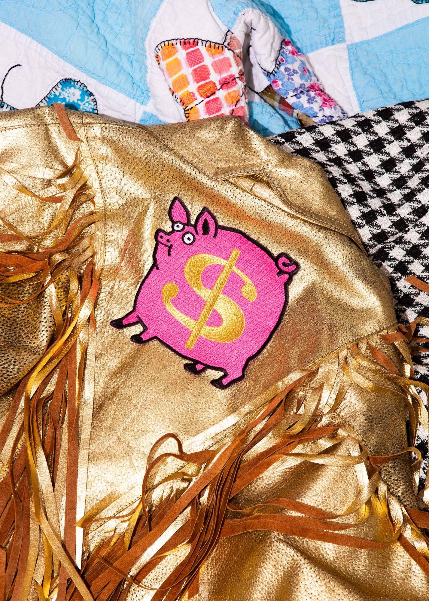 Piggy bank patch