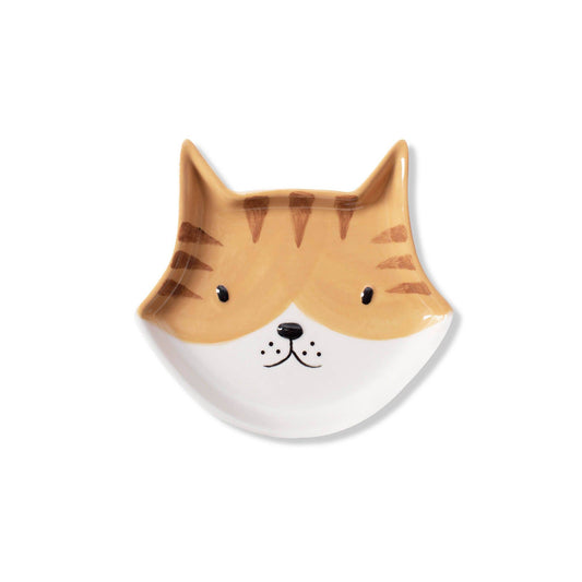 Tabby Kitty Trinket Dish