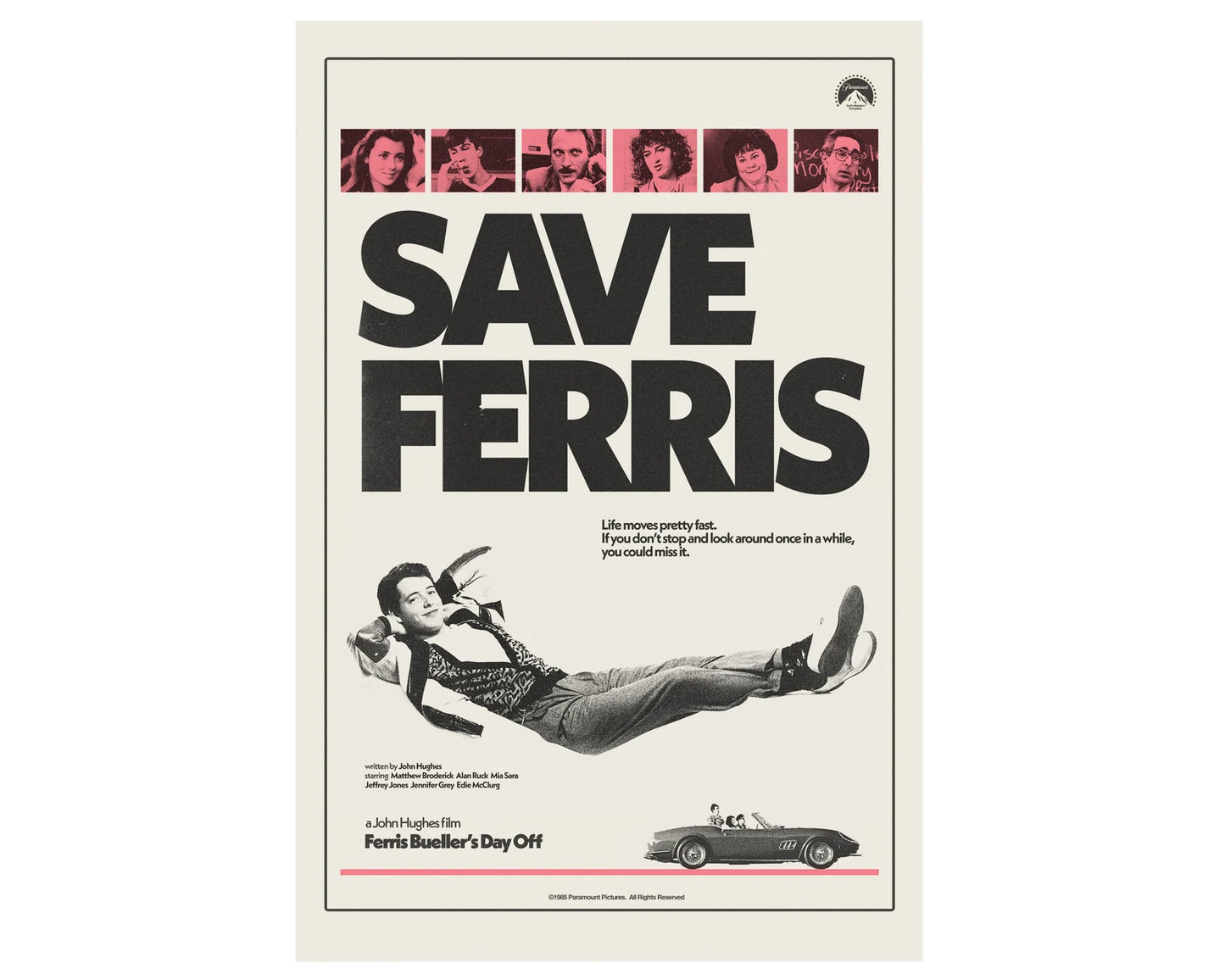 Ferris Bueller's Day Off 12x18"