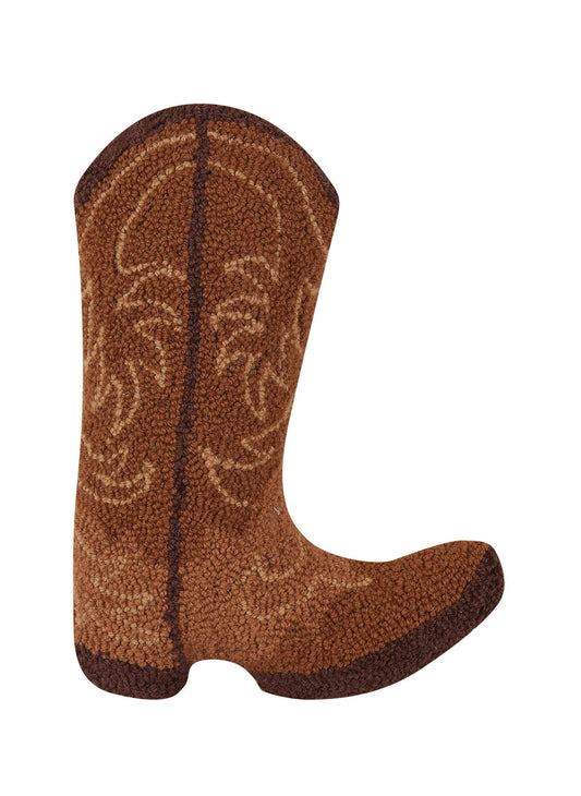 Cowboy Boot Hook Pillow