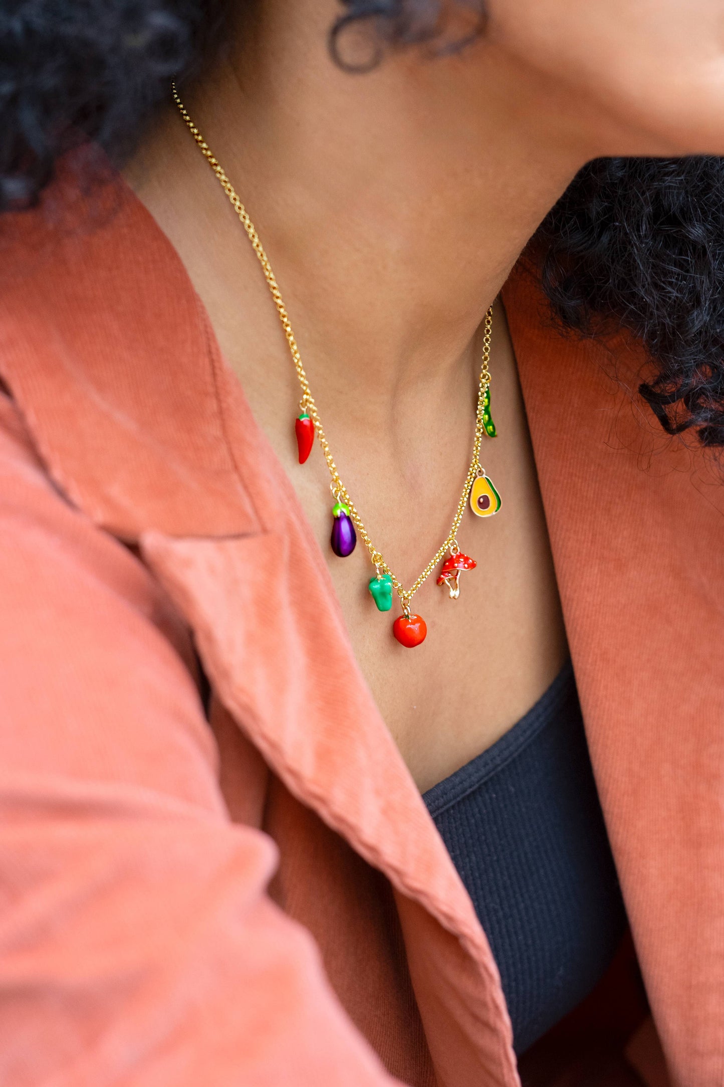 Harvest Charm Necklace