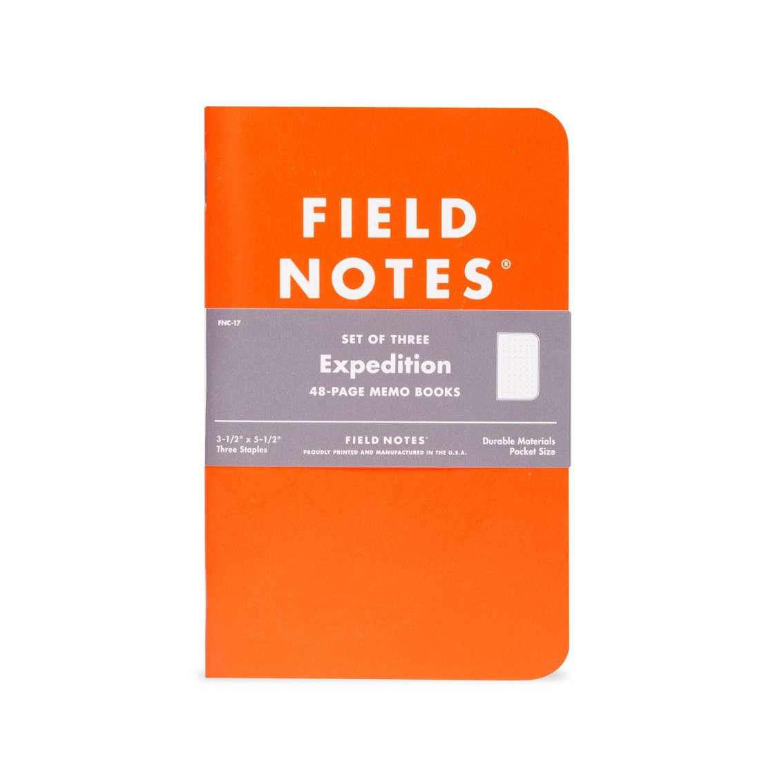 Field Notes Waterproof Expedition Notebook Set