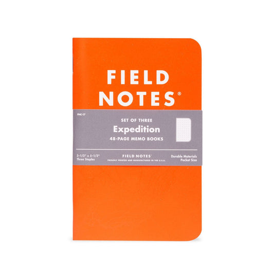 Field Notes Waterproof Expedition Notebook Set