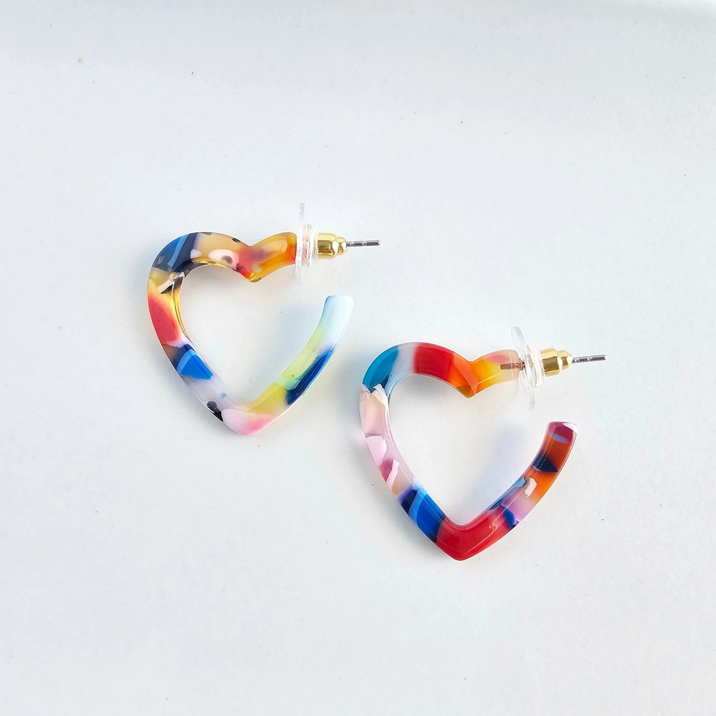 Mini Heart Hoops