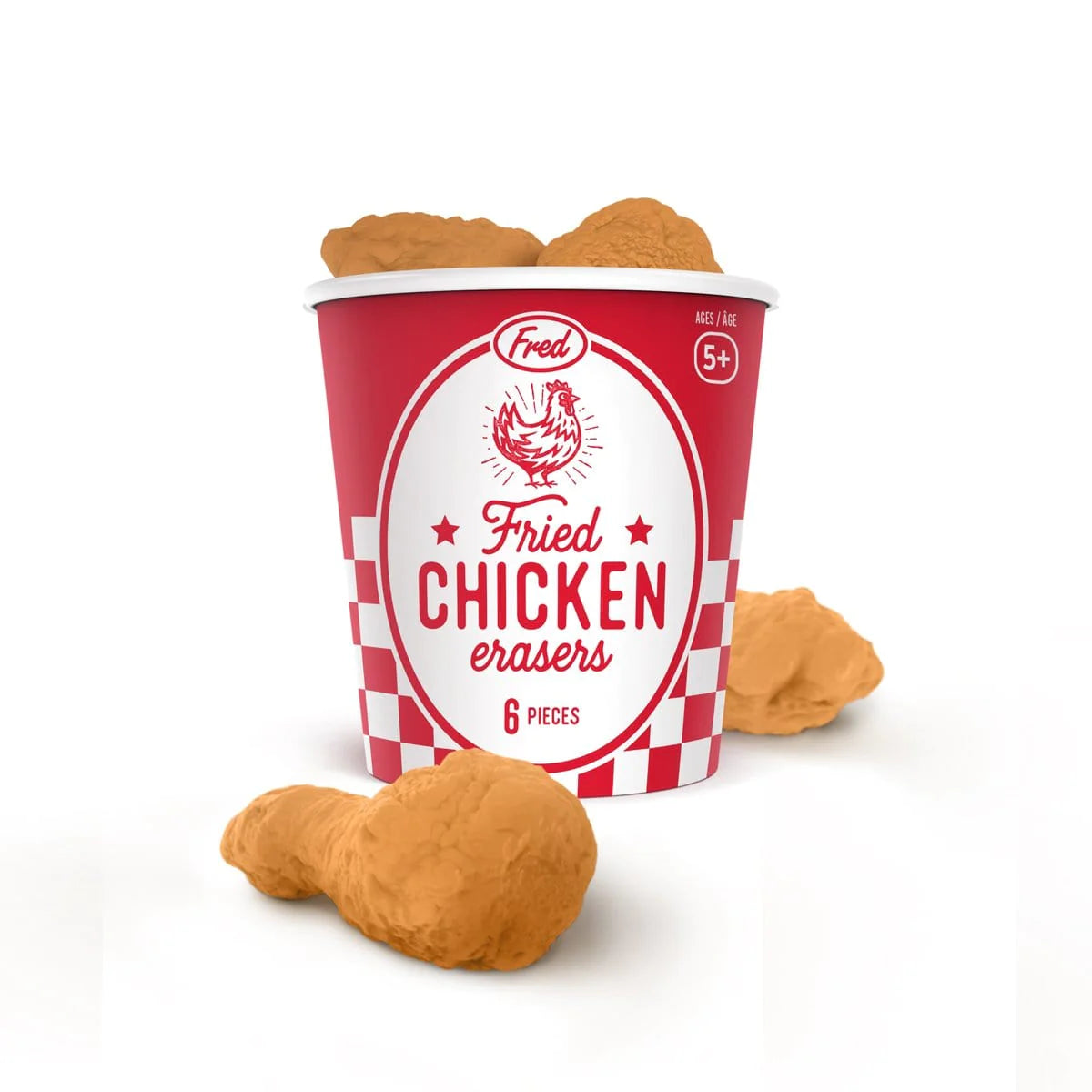 Fried Chicken Erasers