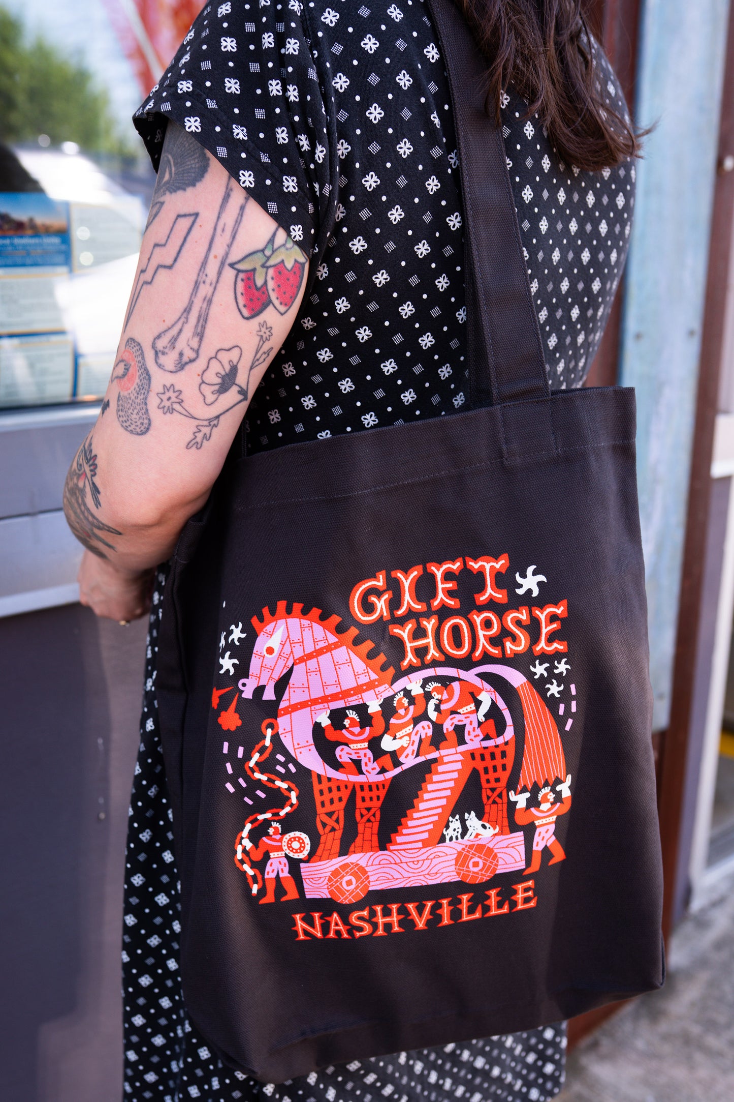 Gift Horse Trojan Horse Tote