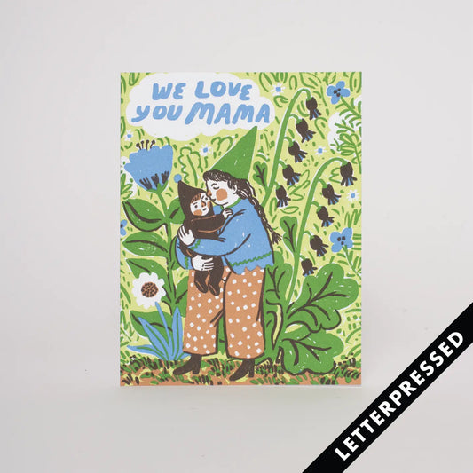 Gnome Mama Love card