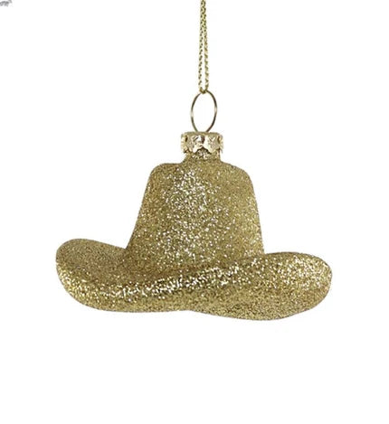 Sparkly Cowboy Hat Ornament