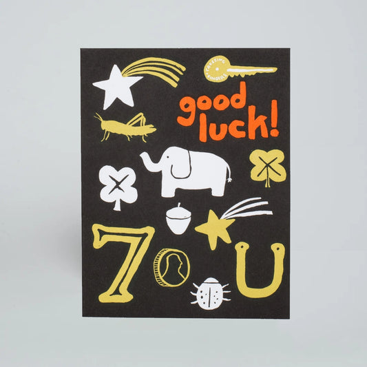 Good Luck! card