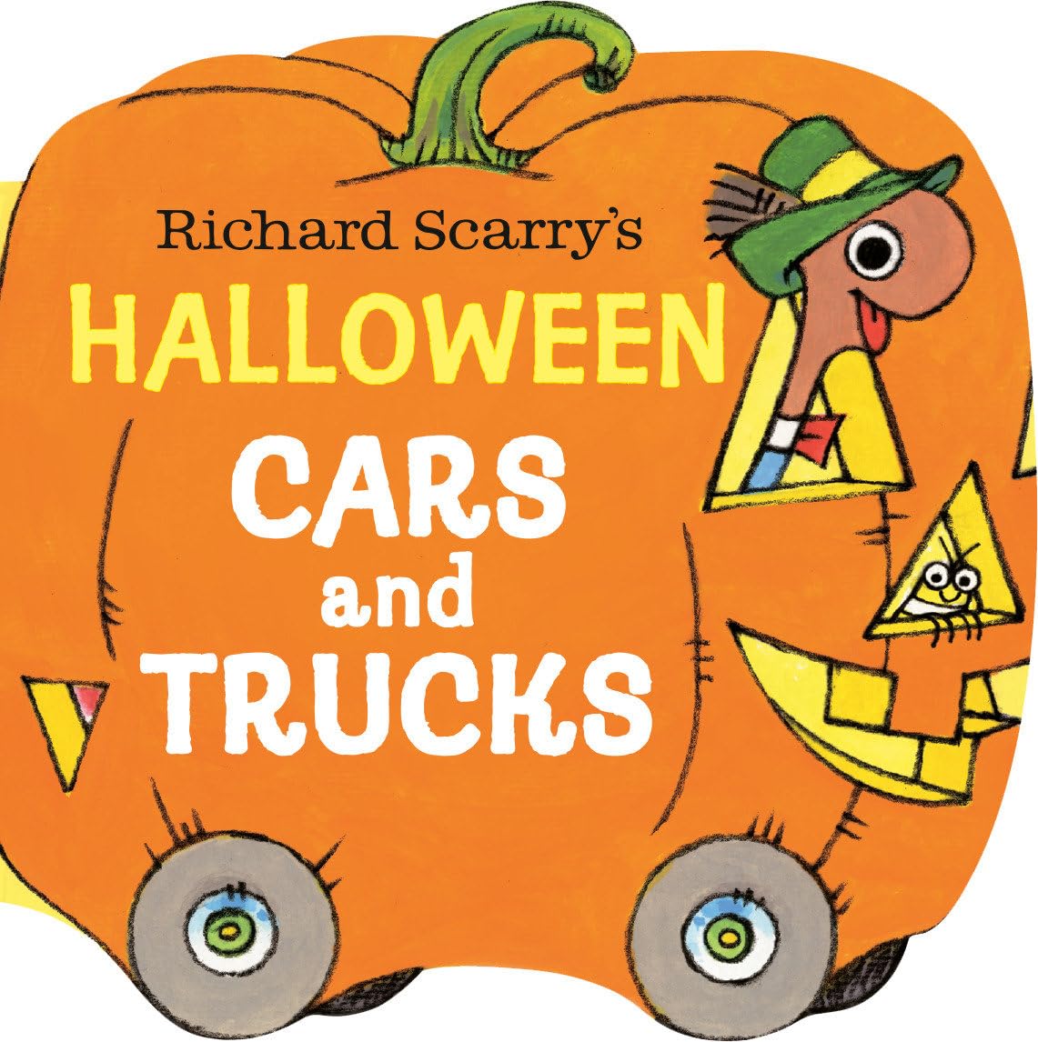 Halloween Cars and Trucks mini board book